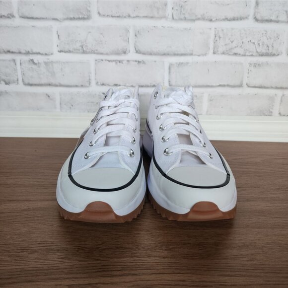 ⭐Converse Run Star Hike Canvas Platform Sz 7.5 Mens Shoes Sneakers White 168817C - Picture 3 of 8